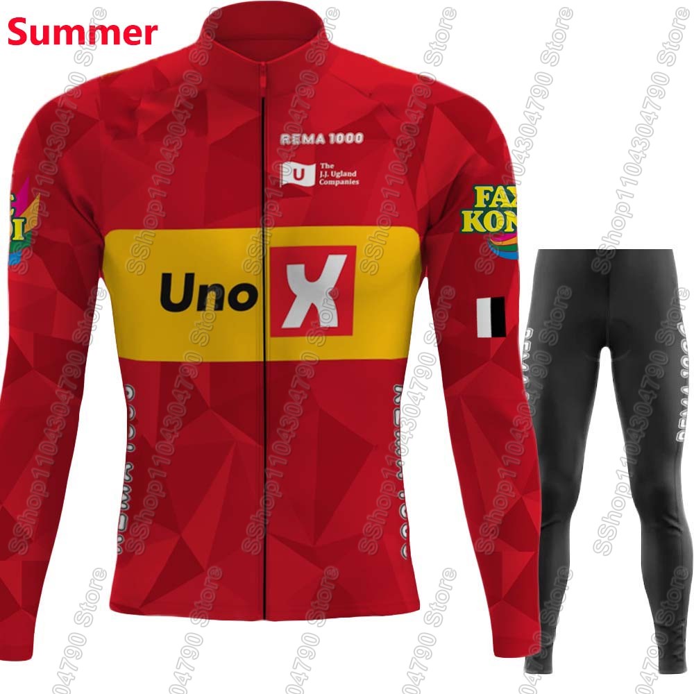 우노 X 프로 팀 2026 사이클링 저지 세트 긴팔 노 - Cycling Bib Shorts 리뷰 및 가격