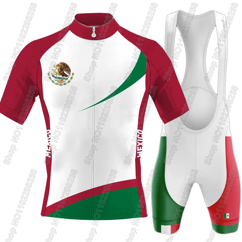 2025 멕시코 국가 대표팀 사이클링 저지 세트 여름  - Cycling Bib Shorts 리뷰 및 가격
